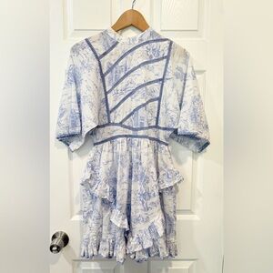 ASOS Design Toile De Jouy Print Dress